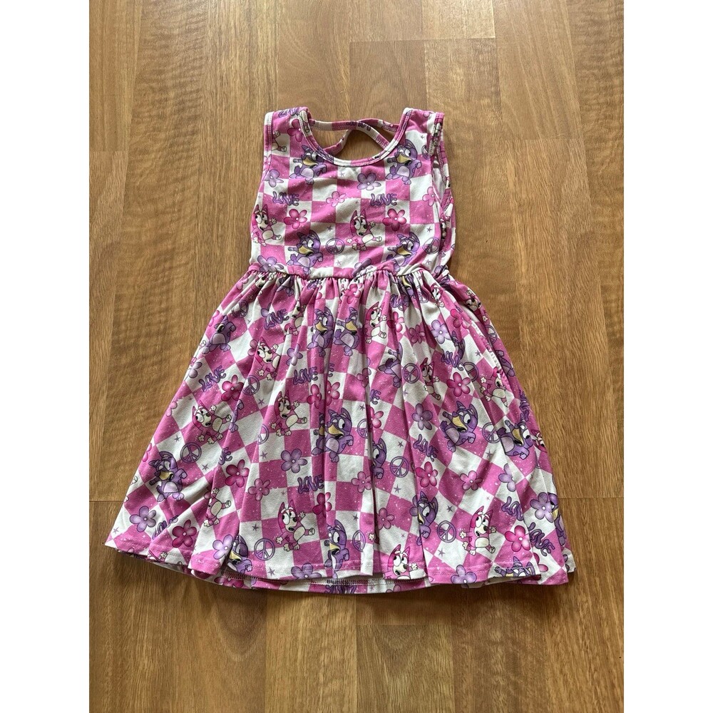 NELLES BELLES Bluey girls disco dress